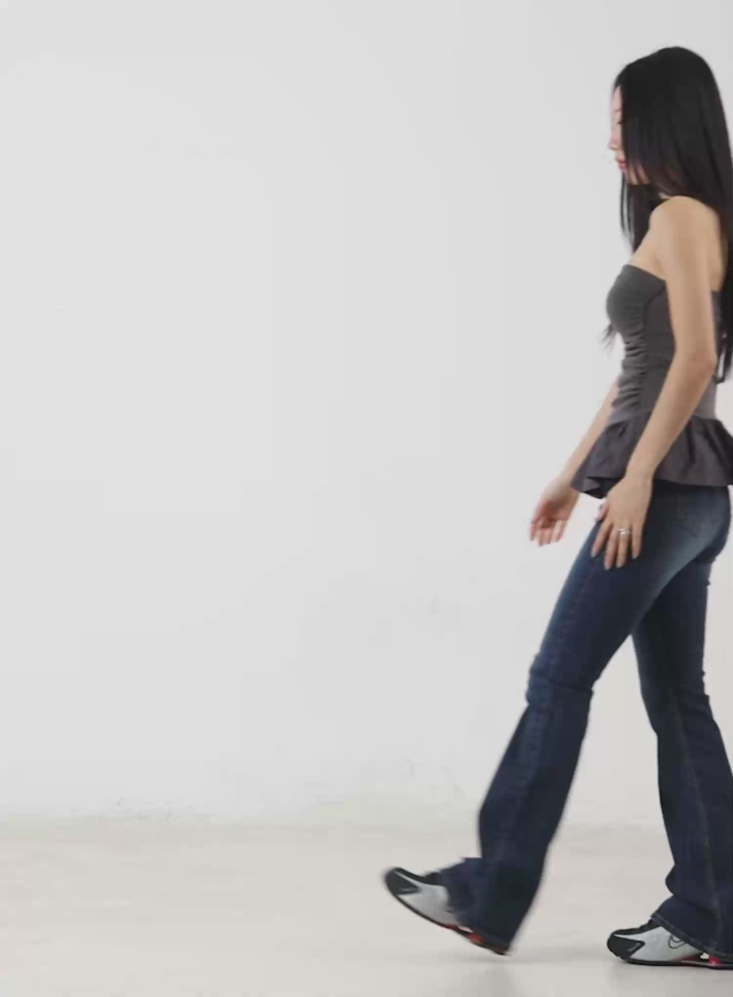 Love High Waist Bootcut Jeans CM511