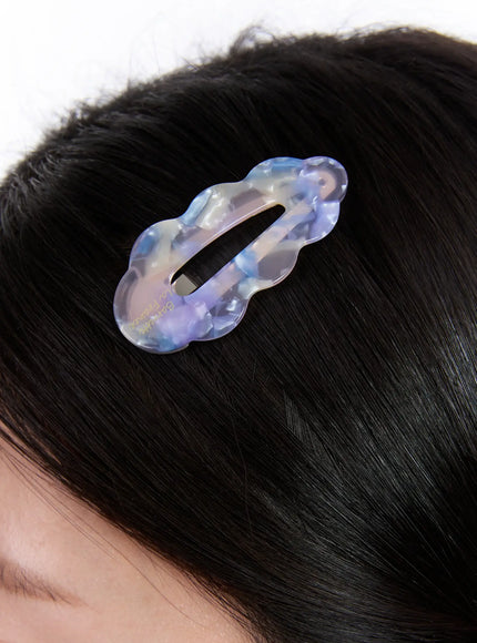 miri-soft-cloud-hair-pin-iu527 / Purple