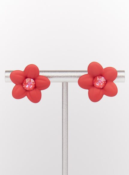 aurora-blossom-petal-earrings-red-im531 / Red