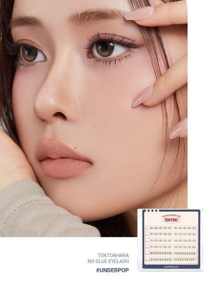 TOKTOKHARA No Glue Eyelash - Under Pop (60pcs)