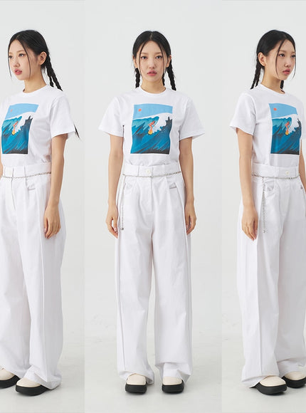 Surfing Graphic Tee CJ02