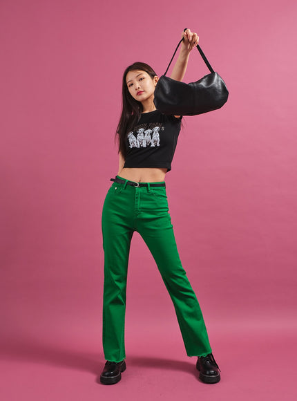 Dalmation Crop T-Shirt CY17