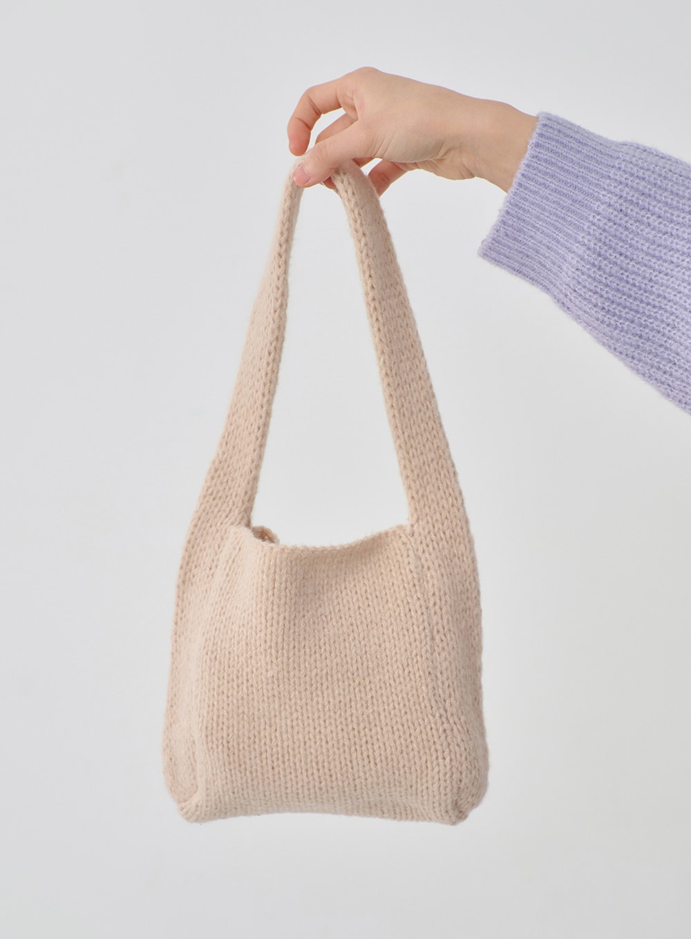 Mini Knit Tote Bag