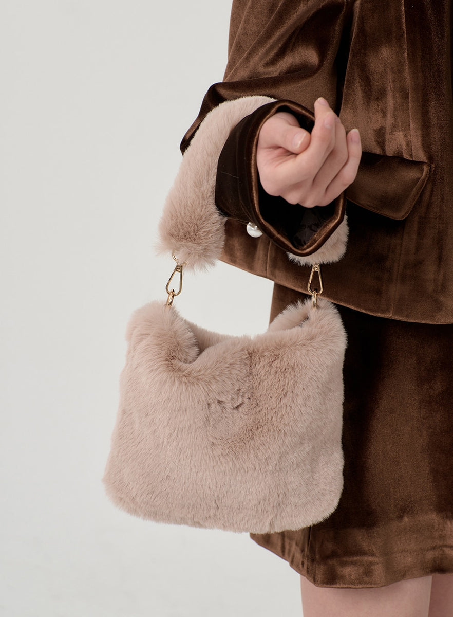 Topshop faux sale fur bag