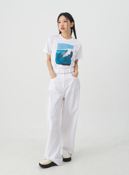 Surfing Graphic Tee CJ02