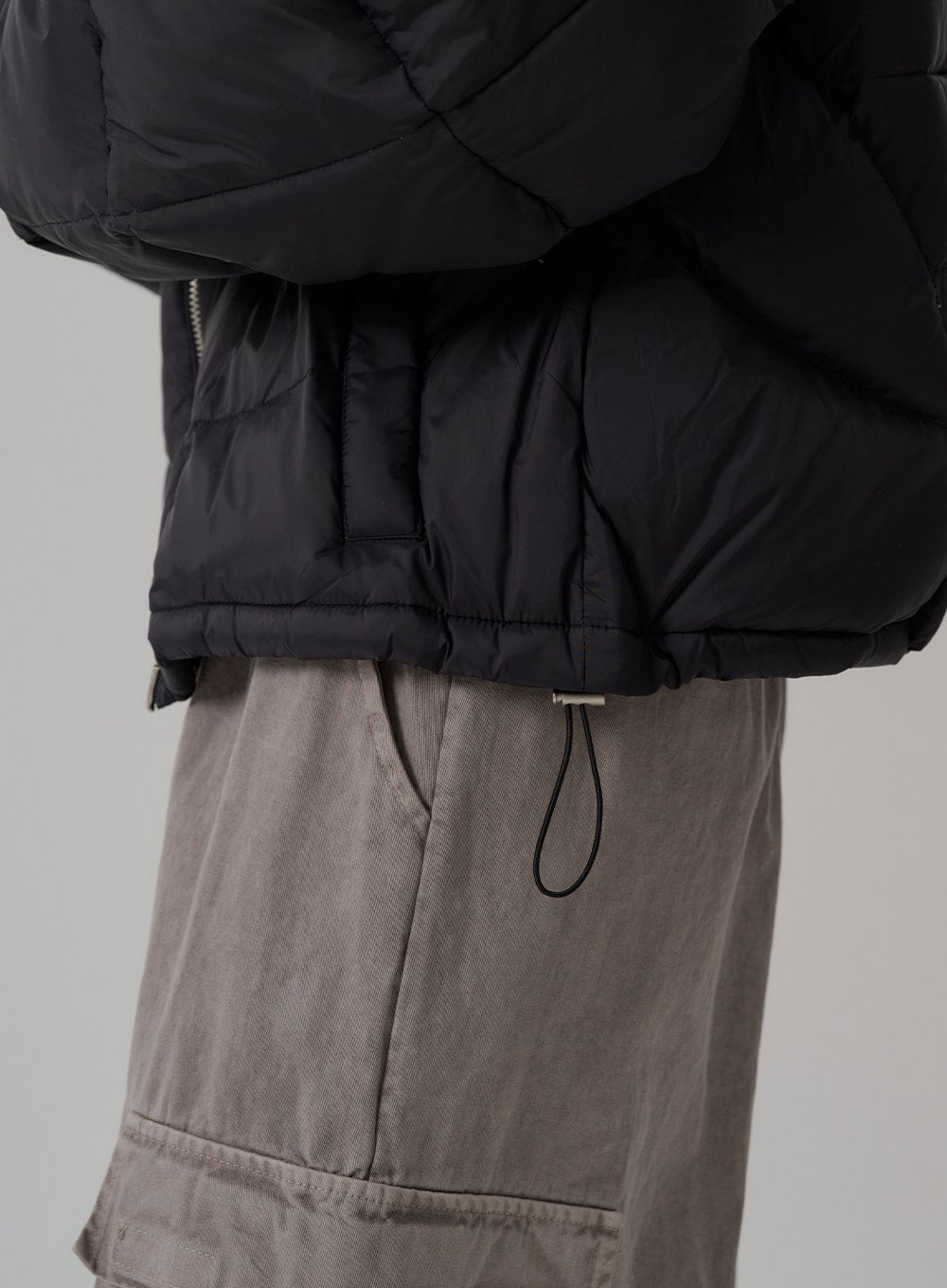 Oversize Hooded Puffer Jacket CN03