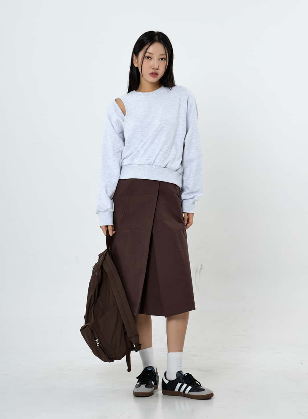 Ian Midi Skirt CS23 - Lewkin