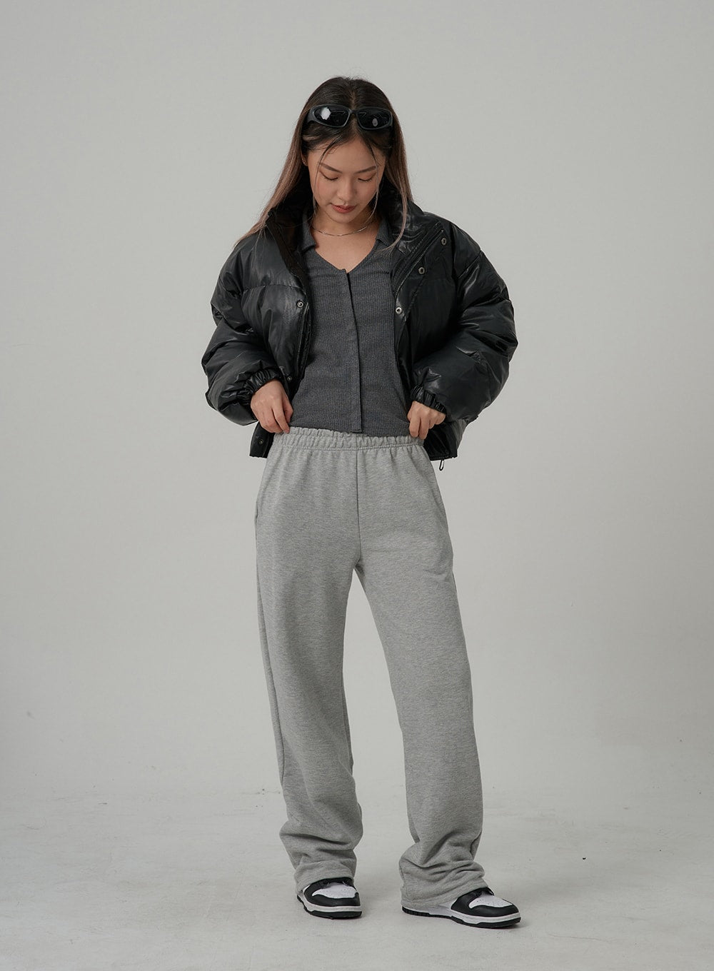 Wide Leg Track Pants CO04 - Lewkin