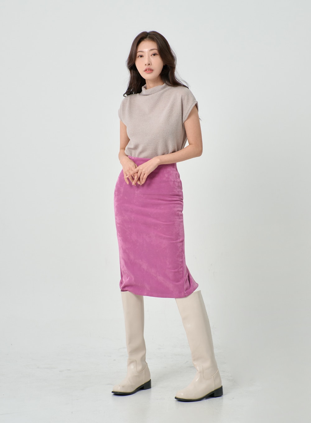 Midi Pencil Skirt IO27