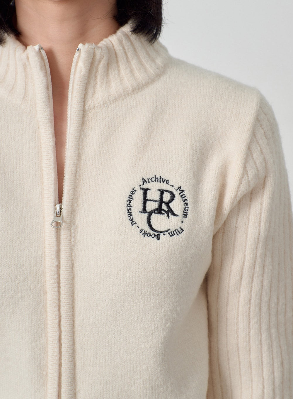 Ralph Lauren Cable Knit Zip Up Sweater