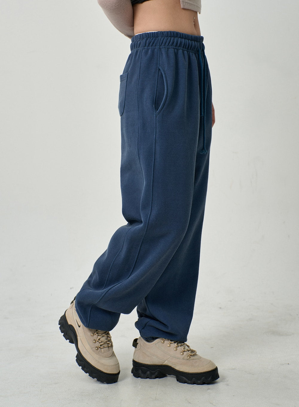 Cotton Loose Sweatpants - Lewkin