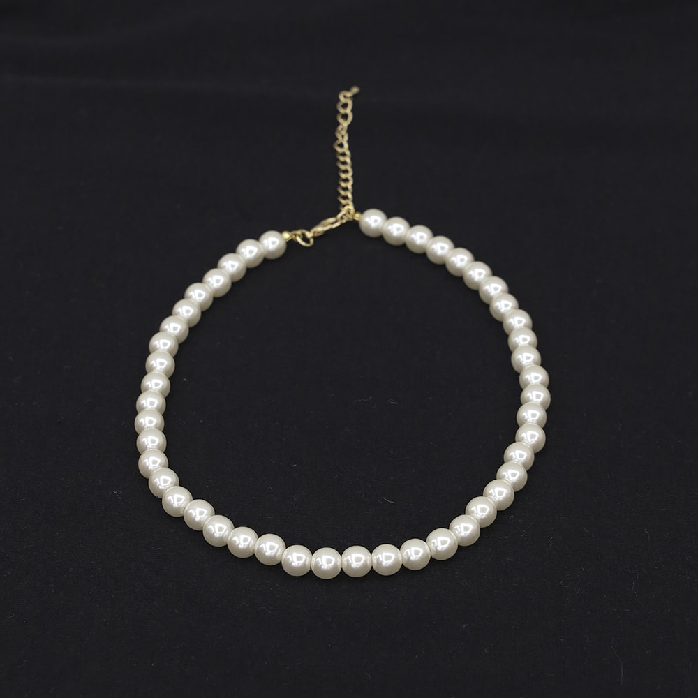 Classic Pearl Choker OA06