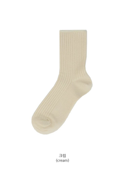 Gerippte Socken CCA22