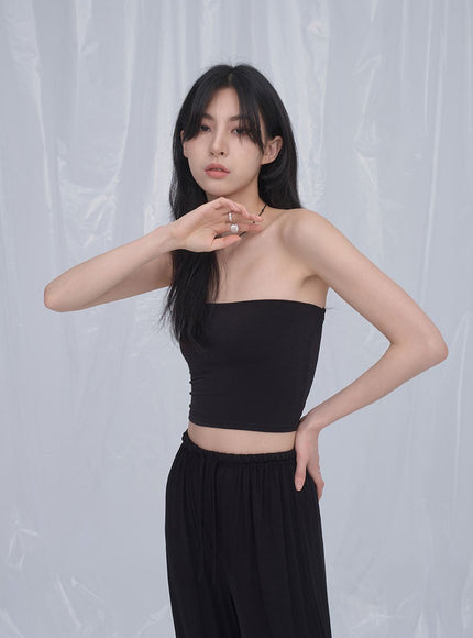 Tube Top with Inner Bra Attached CM5