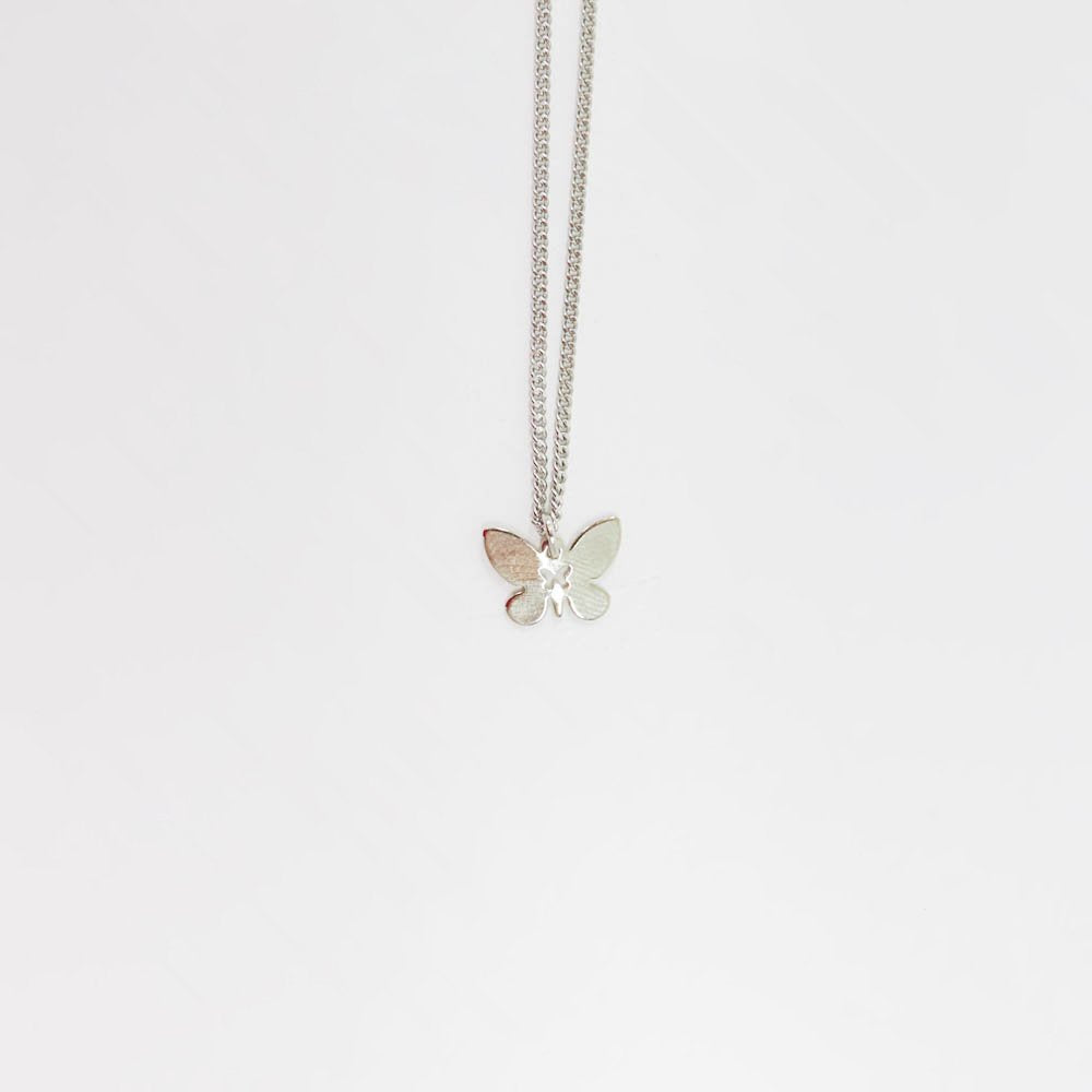 Butterfly Pendant Necklace CCA27