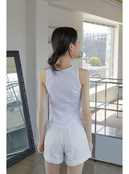 Essential Sleeveless Top CM03