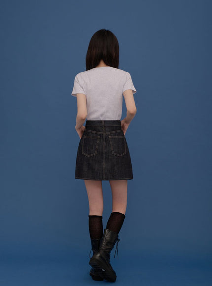 A-line Mini Skirt CA04