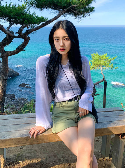 Drawstring Square Crossbody Bag CCM02