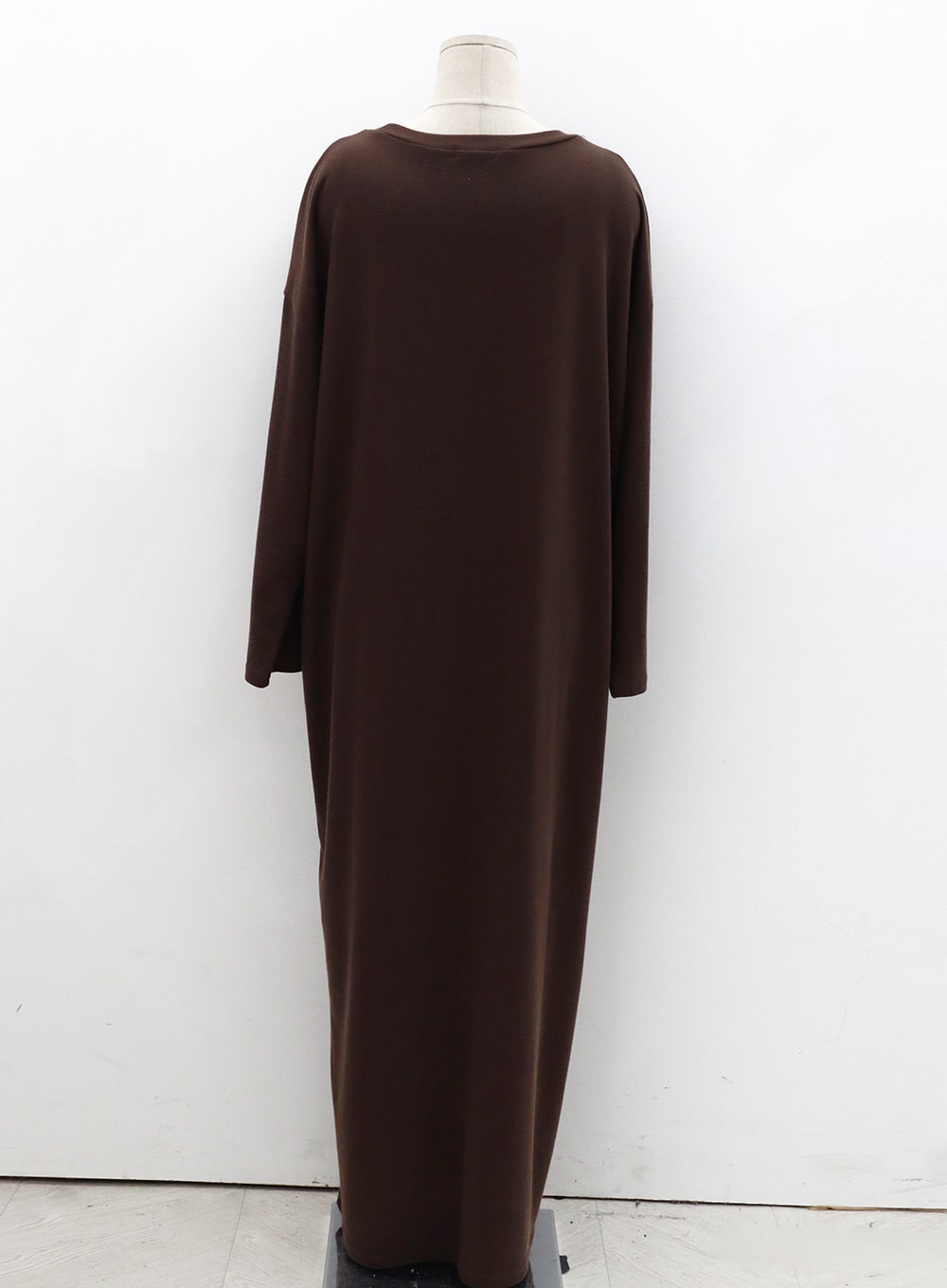 Plus Round Neck Long Skirt IS02