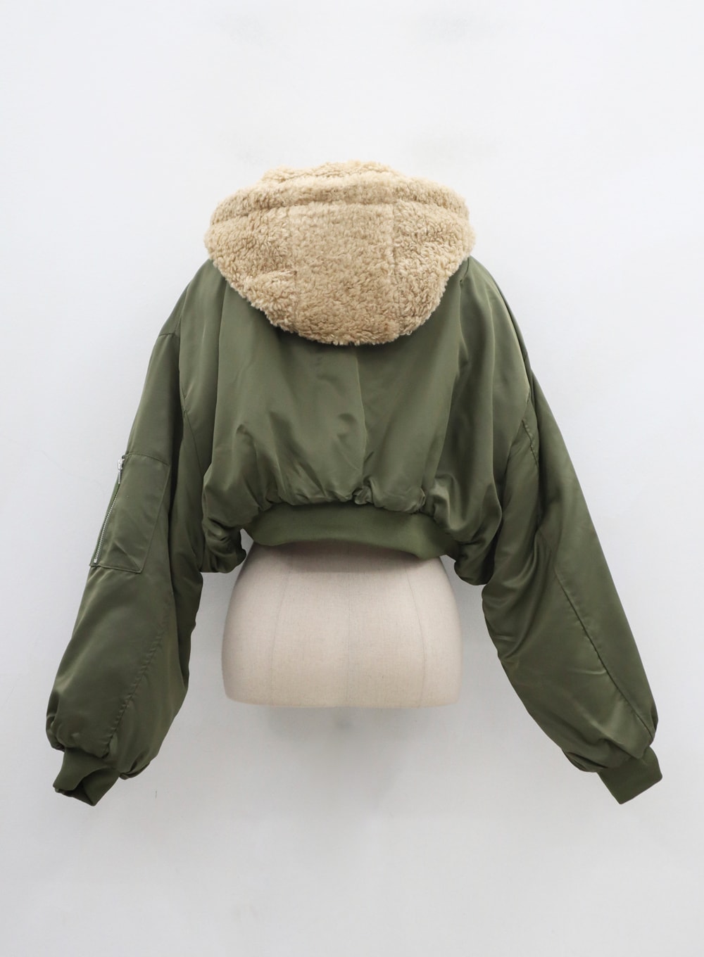 REVERSIBLE FAUX FUR JACKET