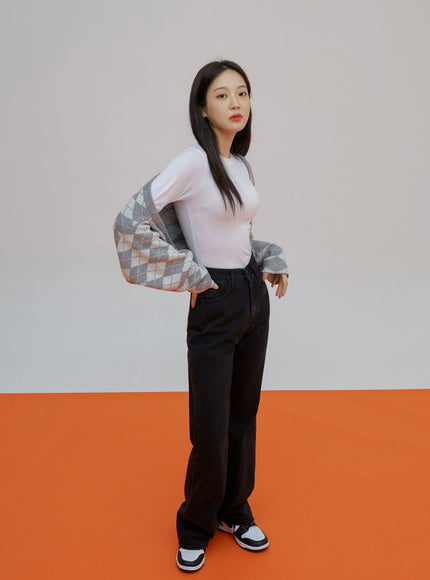 Straight Leg Pants J23