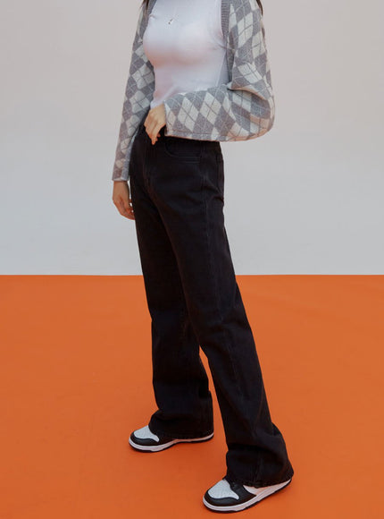 Straight Leg Pants J23