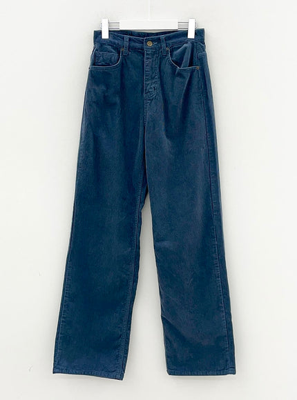 Wide Leg Corduroy Pants D3