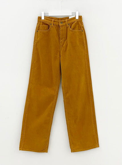 Wide Leg Corduroy Pants D3