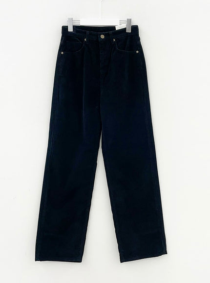 Wide Leg Corduroy Pants D3