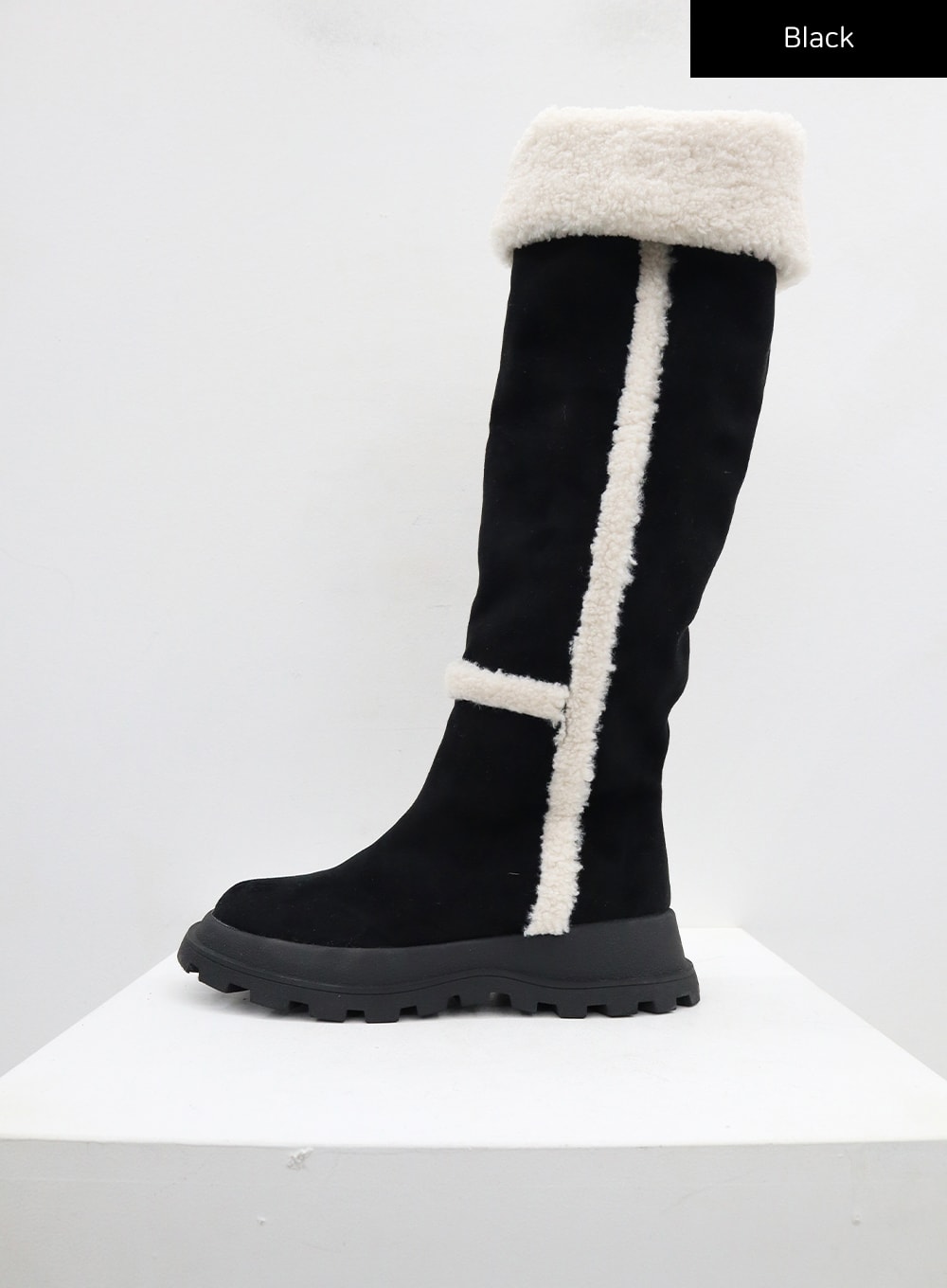 Shearling Knee High Boots CD12 - Korean Women's Fashion | LEWKIN – LEWKIN -  EUROPE