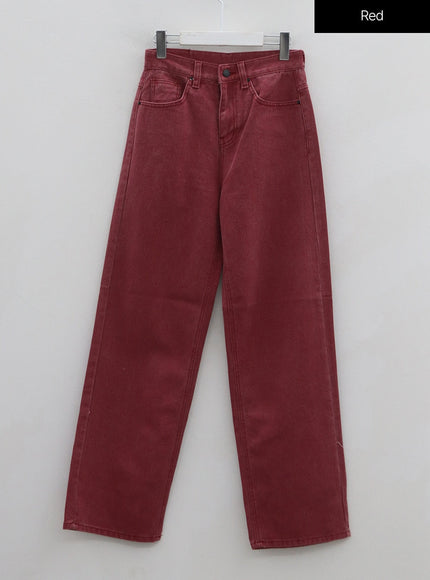 Wide Leg Color Jeans BS-A0812026