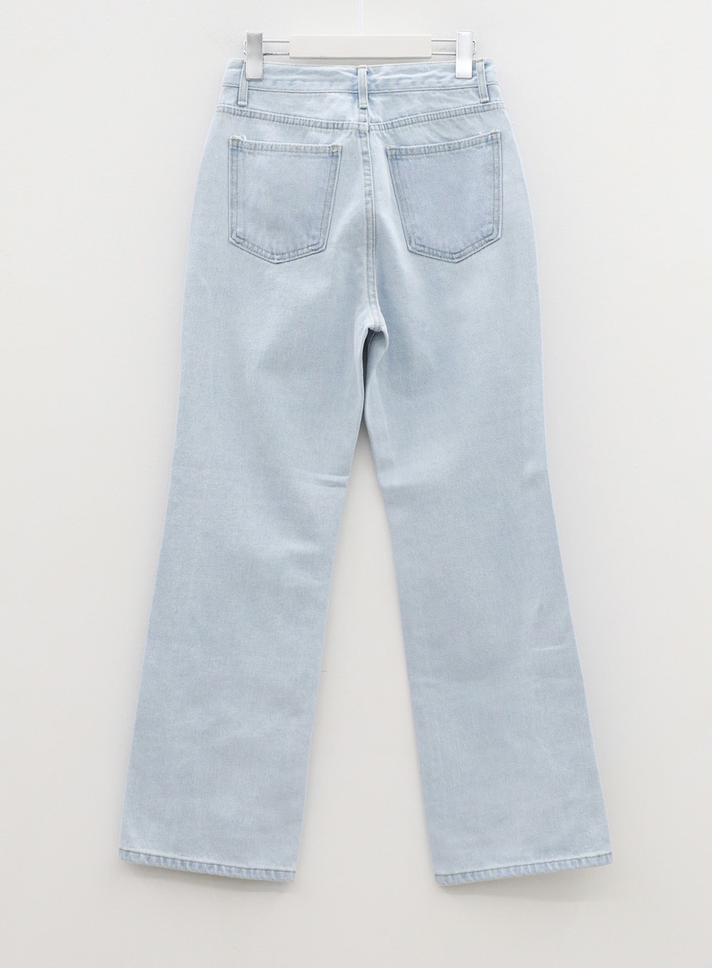 Light Wash Slit Jeans OM322